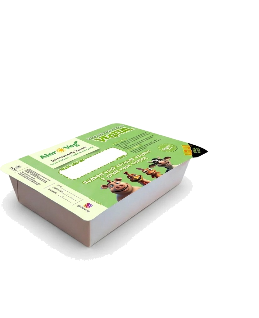 Embalagem de 450g da AlerVeg