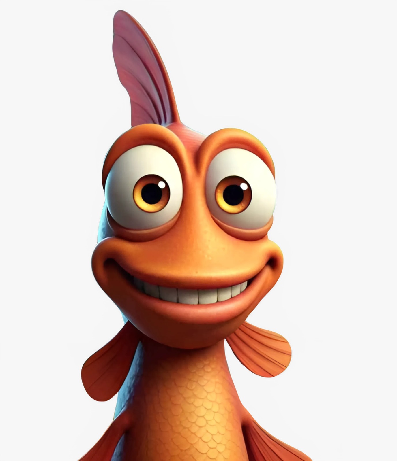 Peixinho sorridente da AlerVeg